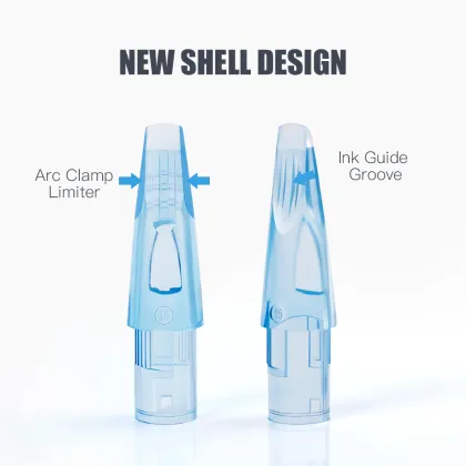 WJX Catridges Tattoo Needle 5MM Taper Disposable Sterilized Safety Tattoo Needle