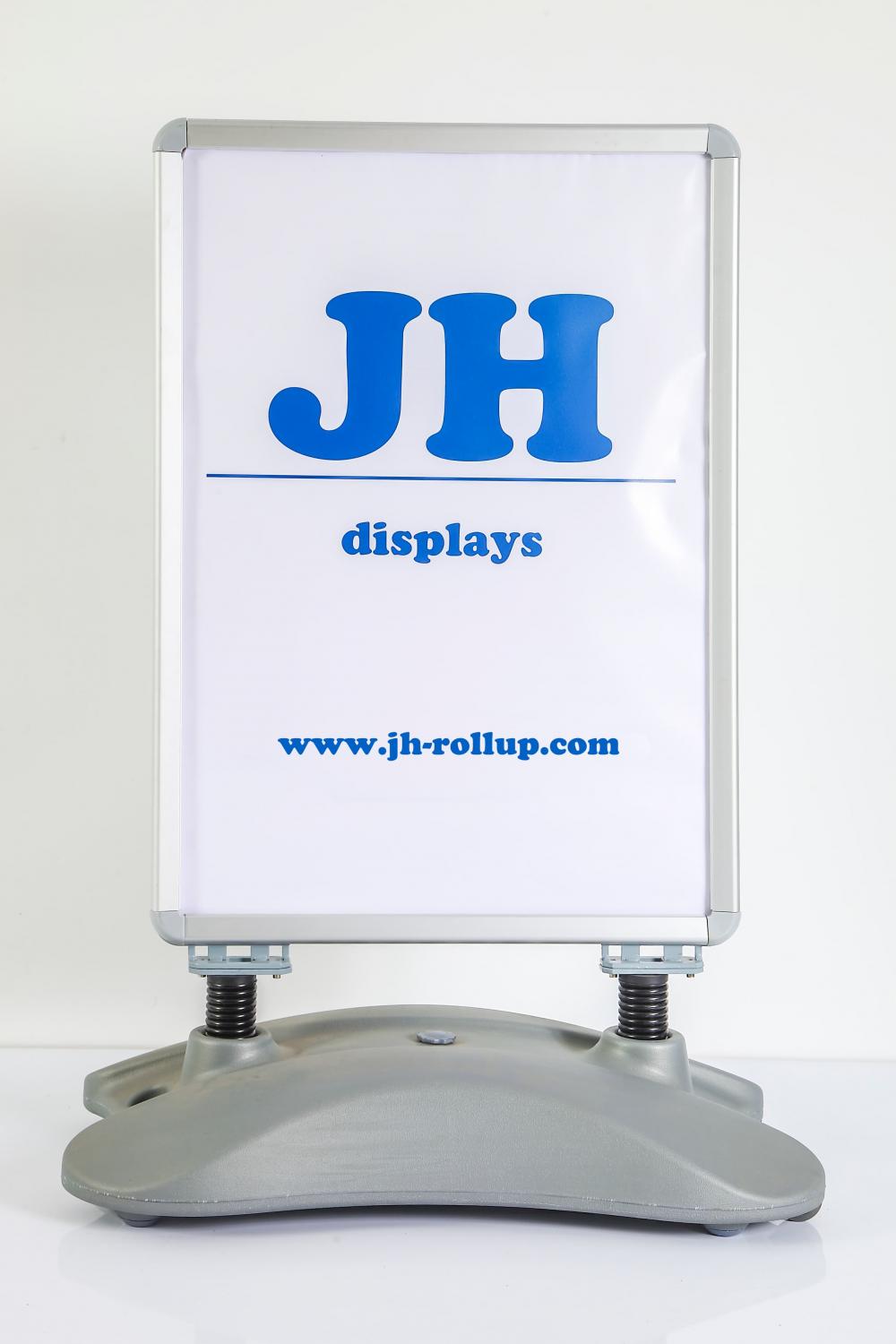 Outdoor large poster board with water base