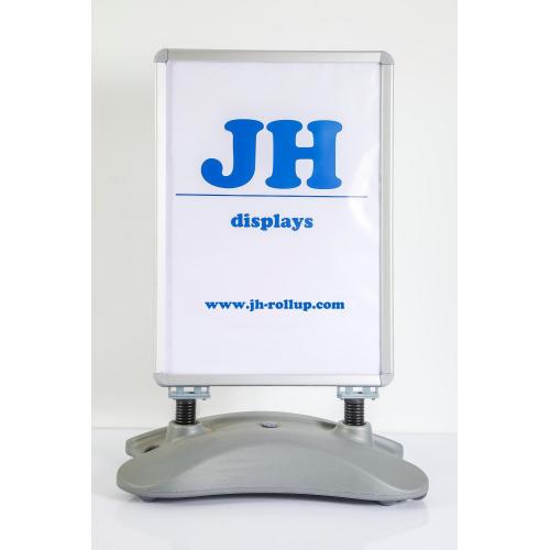 Outdoor large poster board with water base