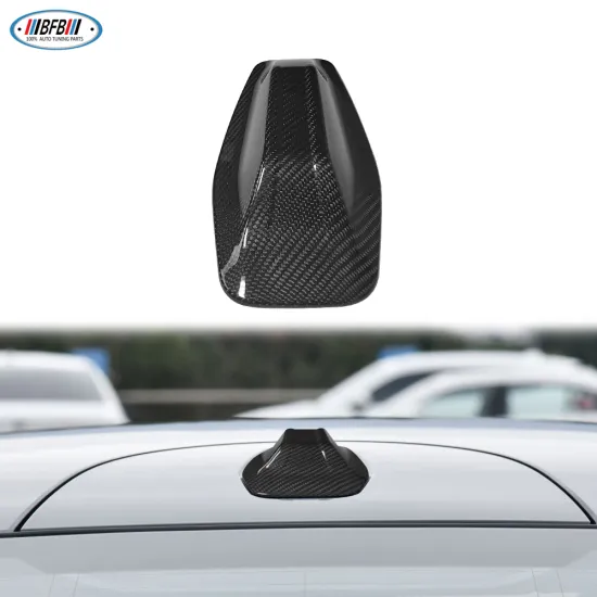 Real Dry Carbon Roof Shark Fin Antenna and Exterior Accessories for BMW 5 Series G60