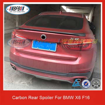 X6 F16 Carbon Rear Spoiler Auto Trunk Spoiler For BMW X Series X6 F16 2016