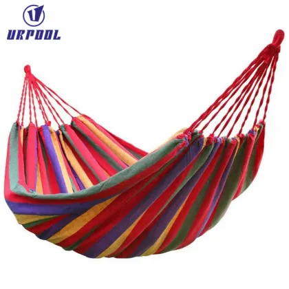 Big Outdoor Hammock: Portable Nylon Parachute Camping Travel Bed
