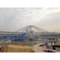 Estructura de armadura de tubería de la planta de aguas residuales de Nanning Langdong