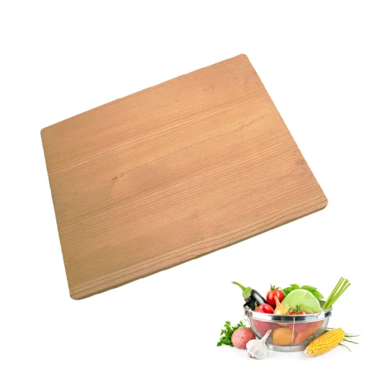 Square eco-friendly wood cutting board