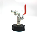 IBC Tote Drain Metal Tap With 3/4Inch Connector