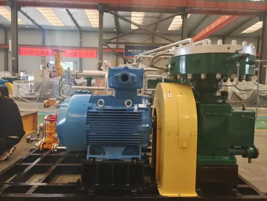 Compressors for compressing and transporting chemical gases