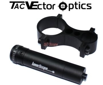 Tactical Riflescope 3-5mW Red Laser Scope Sight with Scope Mount