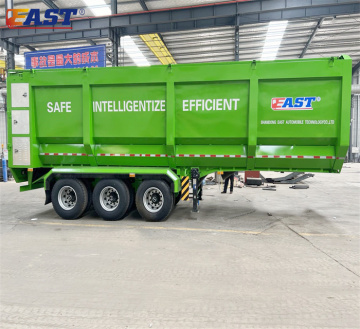 EAST Working Floor: Semi Trailer Dump Trailers with Crawler-Type Tipping