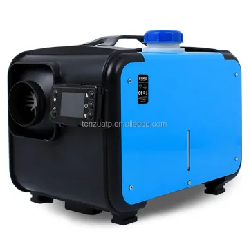 5KW Diesel Heater - 12V 4 Hole All-in-One Kit with LCD Monitor & Remote Control