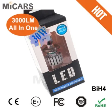 Motor parts accessories H4 high low beam LED motorcycle headlight for car and motorcycle