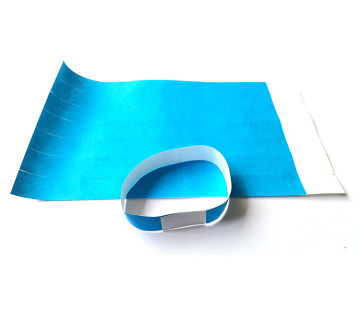 GLASSINE Vek Material Disposable Paper Event Wristbands: Your Reliable Choice for Temporary Identification