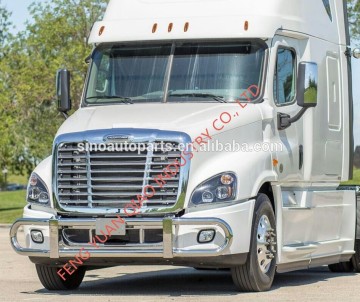 America Truck 304 stainless steel Bull ars For Freightliner Cascadia Truck Deer Guard For VOLVO VNL MACK PETERBILT PROSTAR