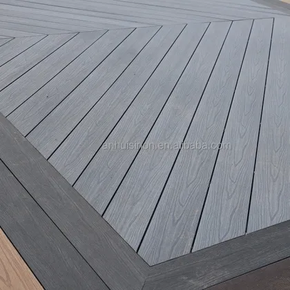 Co-Extrusion WPC 3D Embossed Composite Decking Technology