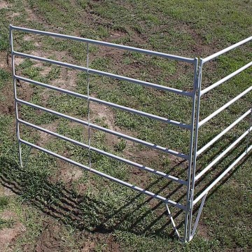 Los paneles flexibles galvanizados de la cerca del caballo del tubo