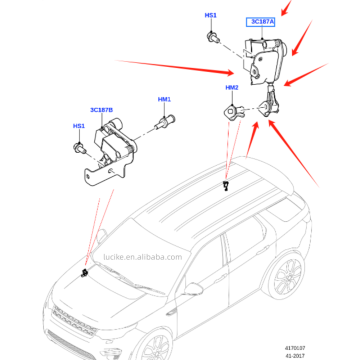 Land Rover Discovery 2015 Rear Body Height Sensor (LR060986) Replacement Parts