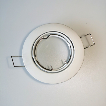 Holux Steel Recessed Downlight GU10 MR16 70mm Cut-Out