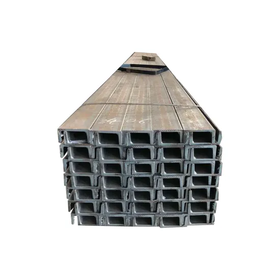 Hot Rolled Carbon Mild Structural Steel U Channel S235JR S355J0 UPN100