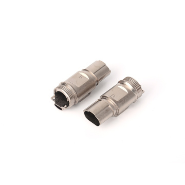 Durable Zinc Alloy New Energy Flat Plug Housing