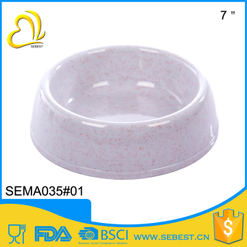 cheap high quality white melamine dog bowl pet feeder