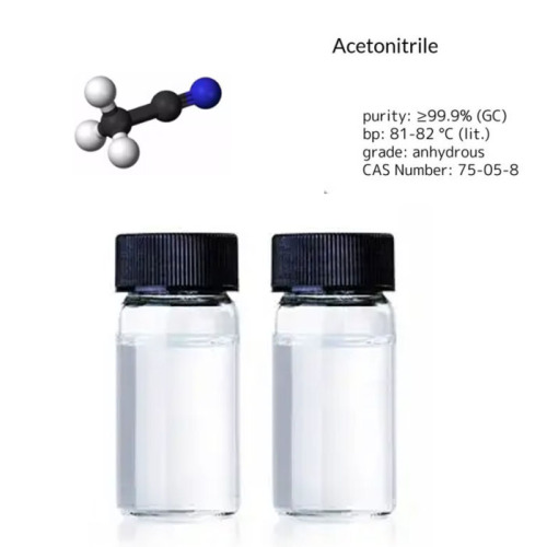 99% de pureza acetonitrilo solvente CAS 75-05-8