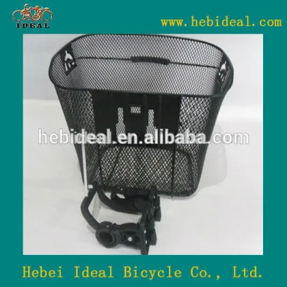 Metal Wire Mesh Bike Basket For Bikes Bicycle Basket