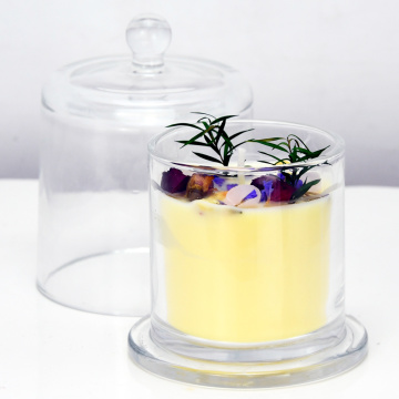 Bell Jar Dried Flowers Scented Candle Gift Set