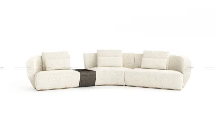 DreamEase Modern Triad Sofa