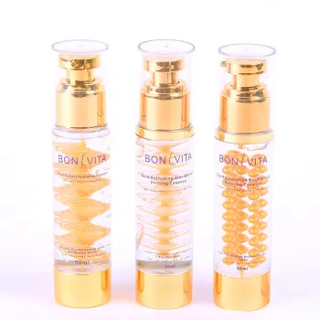 24K Gold Essence Anti-Aging Serum with Nicotinamide, Peptides, and Collagen for Moisturizing, Whitening, and Wrinkle Reduction