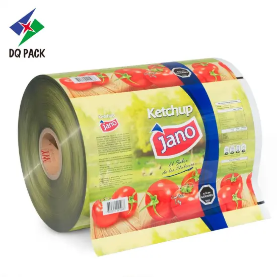 Tomato Sauce Customized Printing Packaging Roll Stock