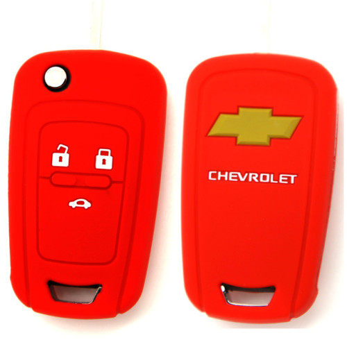 Silicone Chevrolet Remote Car Key Cover Protector