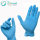 AQL 4.0 blue nitrile gloves 0.08mm thickness