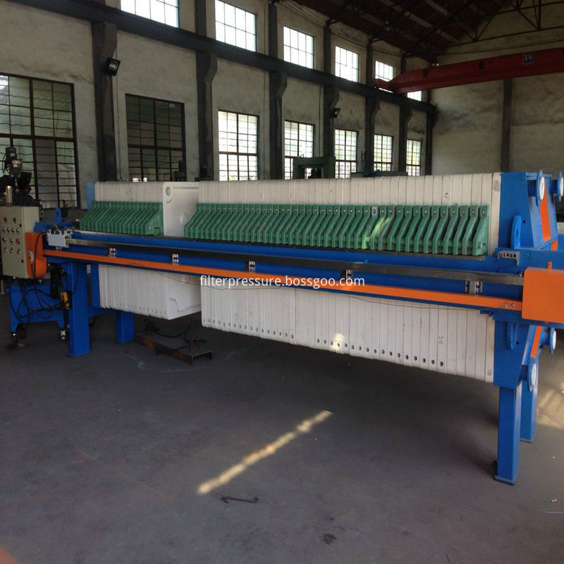 Automatic Washing High Efficiency Membrane Filter Press, High Quality ...