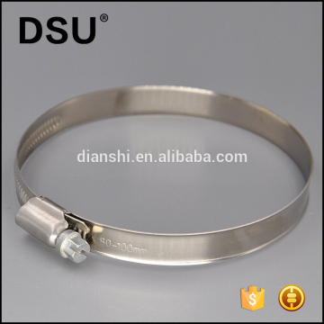 SS201 ,SS304,SS316 german type stainless steel hose clamps