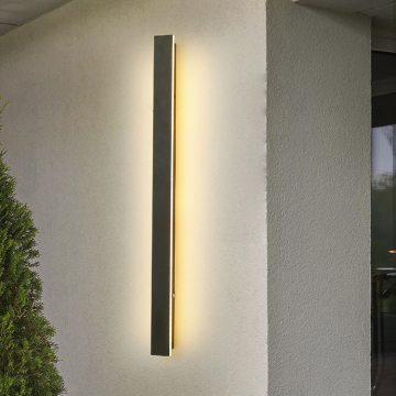 DGLUX Modern Aluminum Waterproof IP65 Villa Garden Outdoor LED Wall Lamps - Various Wattages