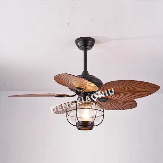 OEM Dimmable Modern Chandelier LED Ceiling Fan with Light