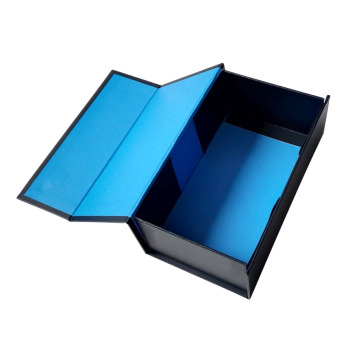 Black Paper Magnetic Shoe Folding Box