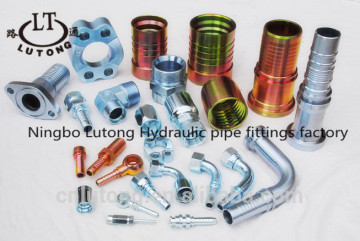 Hydraulic Hose Fitting Metric O-Ring Male Flat Seal