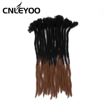 New 15 Roots Soft 24 Inch Ombre Fashion Dread Lock Hair Extension For Adult Daily Use