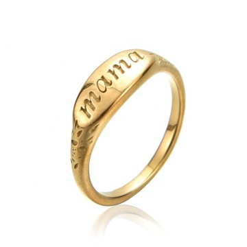 Iywu aceon stainless steel mama mama cincin