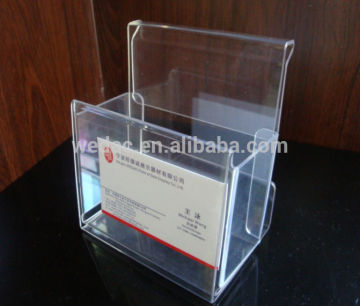 transparent petg business card Holder