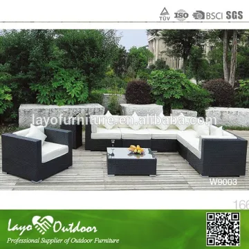 Modern Comfortable Furniture Rattan Wicker Sofa Set