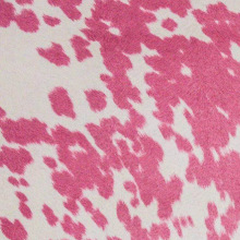 Velvet 100% Polyester Knitted Printed Fabric for Upholstery