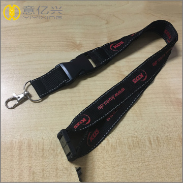 Customized sizes polyester material vip lanyard