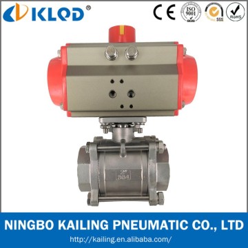 3 pcs double acting pneumatic actuator