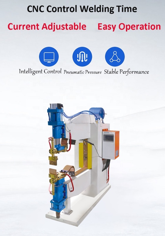 80KVA Pneumatic Intermediate Frequency Spot Welding Machine for Steel Wire Hardware