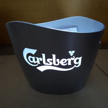 Budweiser Calsberg beer ice bucket