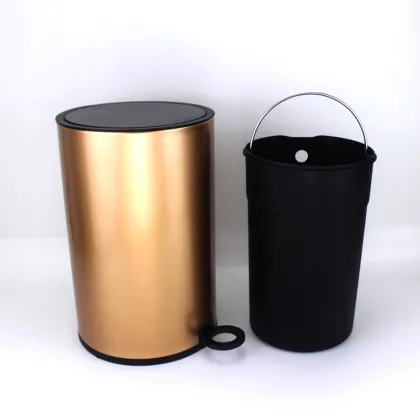 410 Household Kitchen Stainless Steel Garbage Can