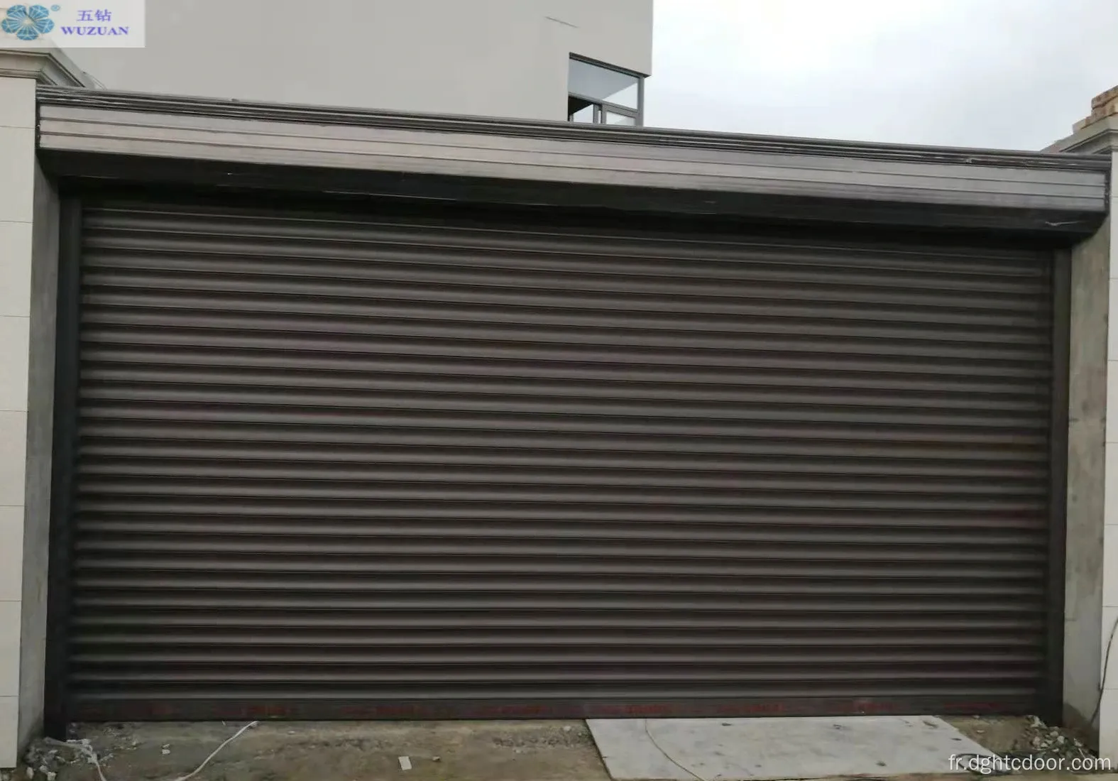 Volet à rouleaux de porte de garage en aluminium pour les maisons