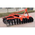 Tractor trailed disc rotary harrow with parts