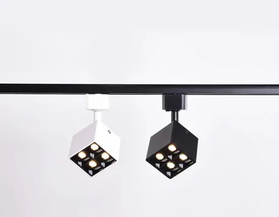 Square Track Creative Rail Spotlights: Enhancing Your Home Lamp with Small, Stylish Ceiling Lights for Indoor Use
